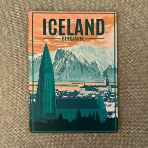 Iceland Reykjavik Souvenir Magnet